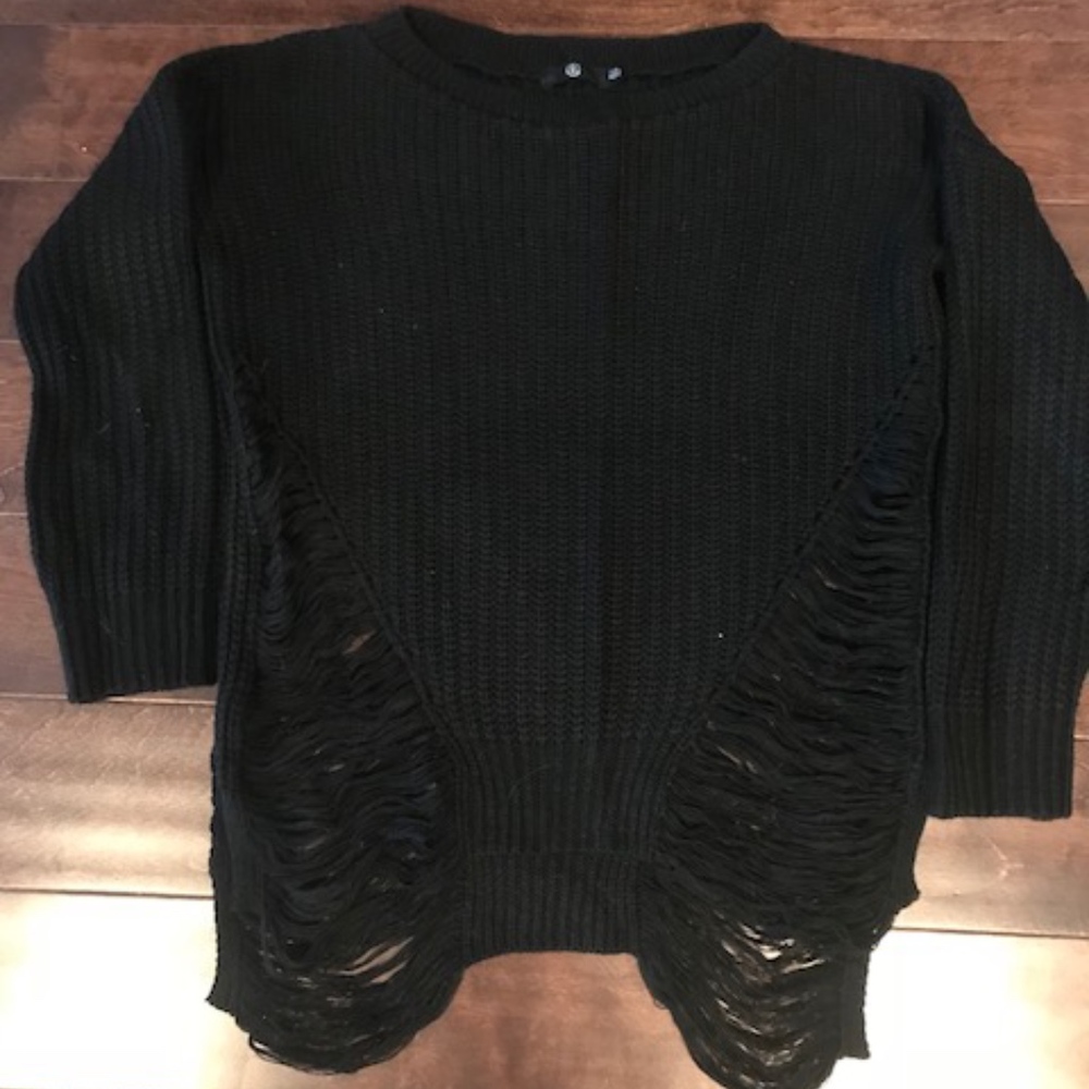 Asos Distressed Oversized Sweater